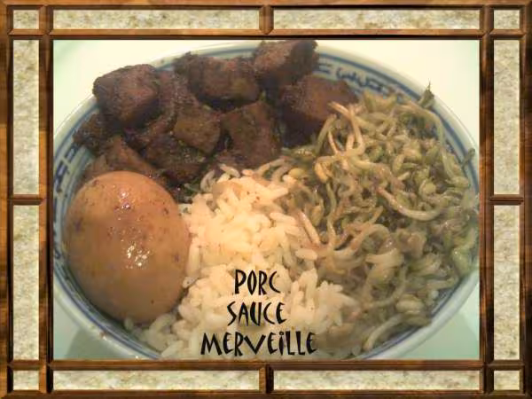 Porc sauce merveille