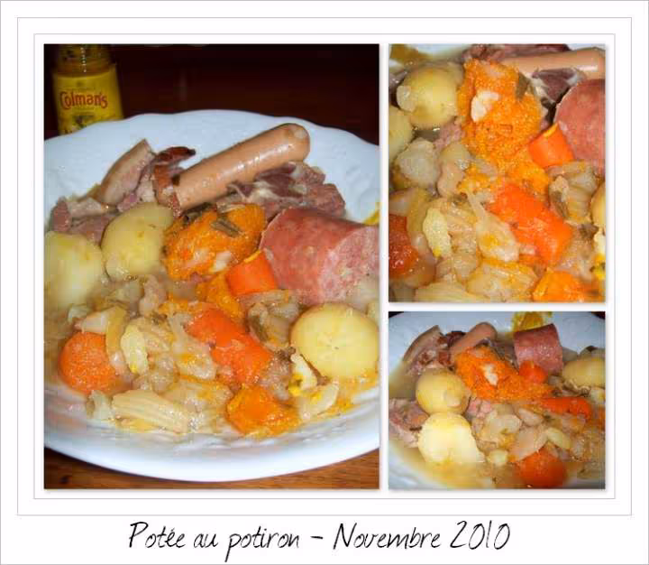 Potee au potiron
