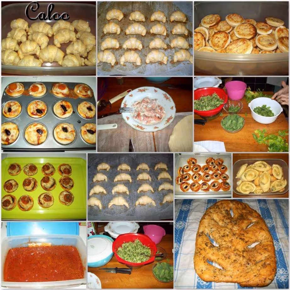 Prepa amuse bouche bapteme de ma petite fille