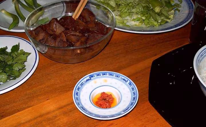 Puree de piments accompagnements