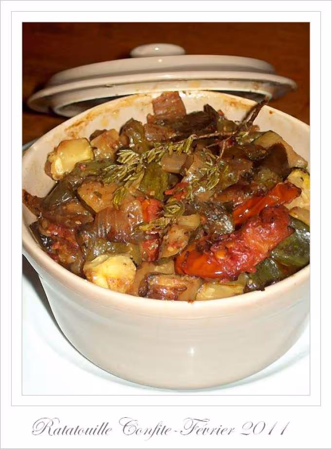Ratatouille confite