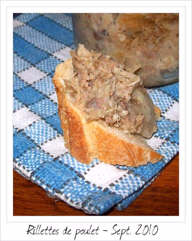 Rillettes de poulet