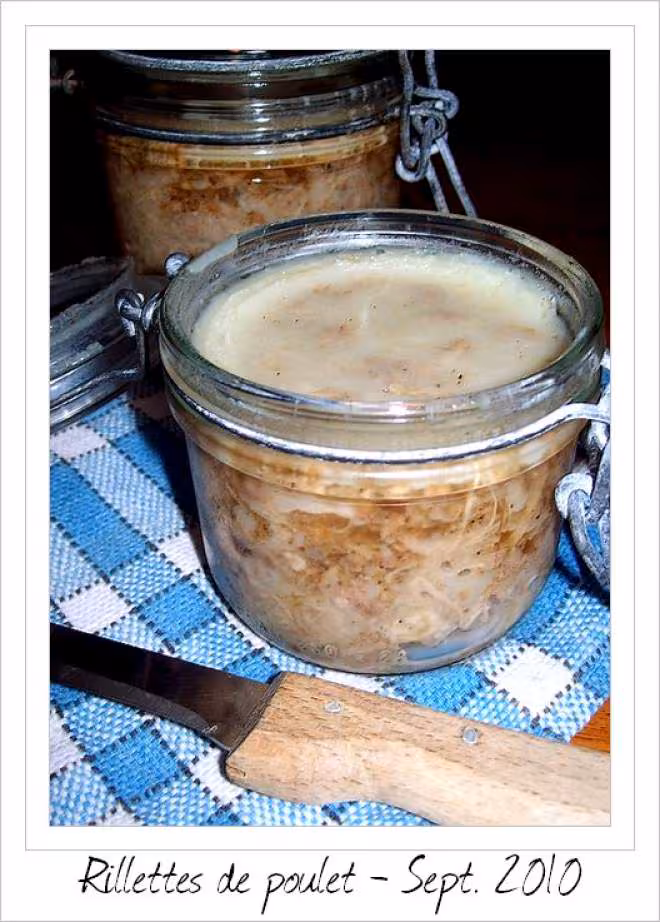 Rillettes de poulet