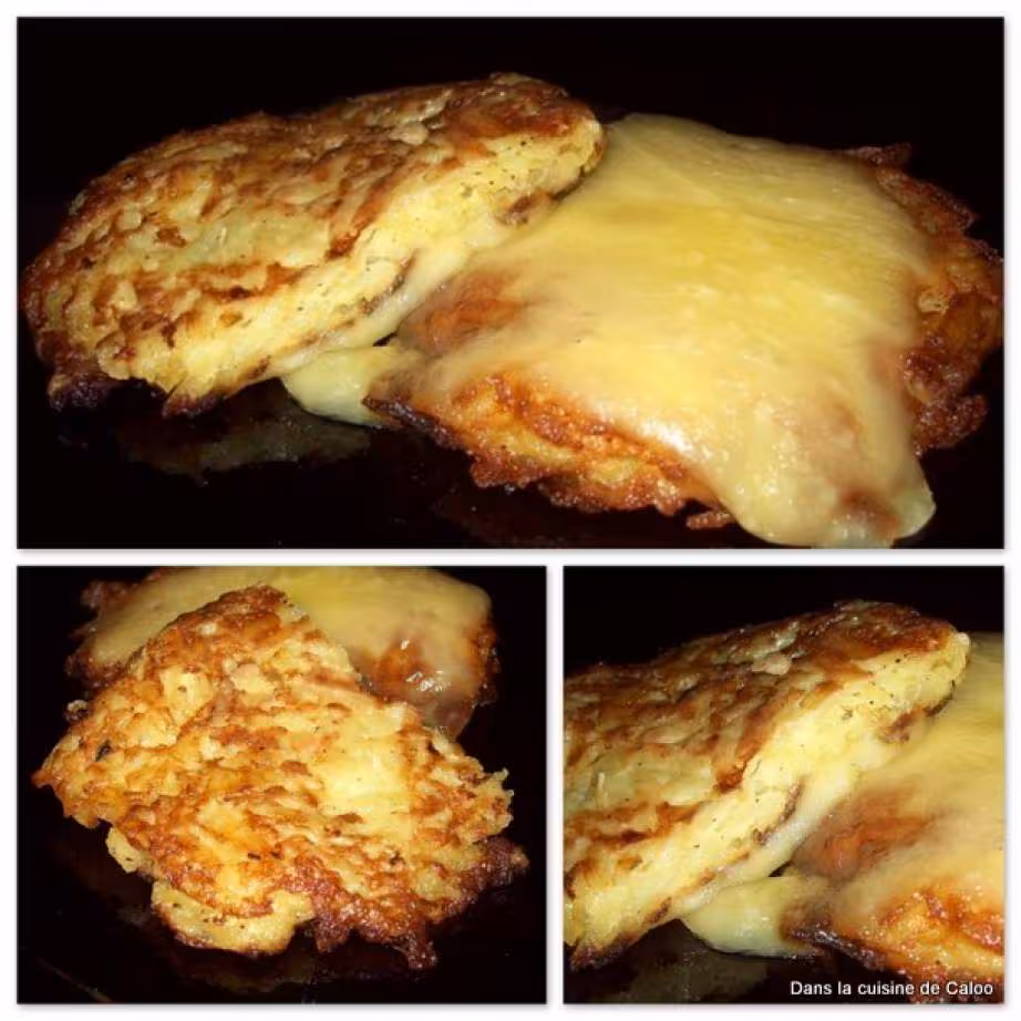 Rostis au fromage
