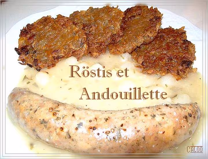 Rostis et andouillettes
