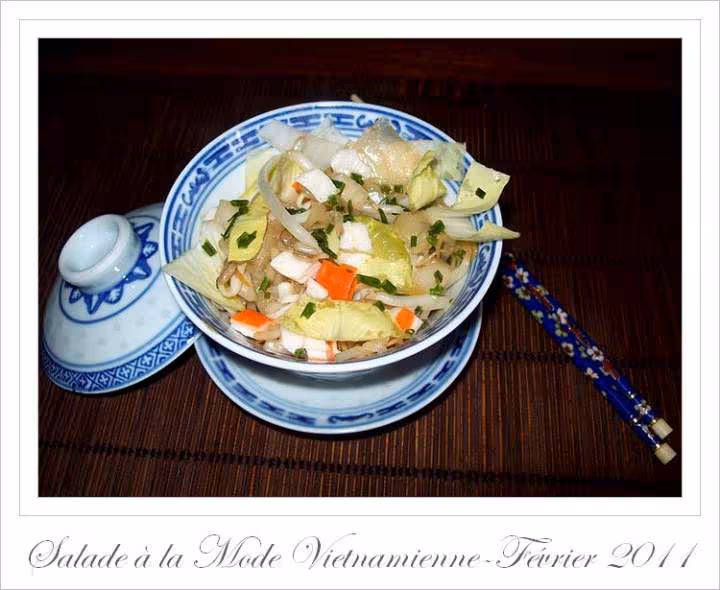 Salade a la mode vietnamienne