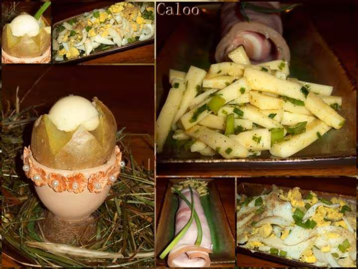 Salade de gruyere salade d oeufs durs et pommes de terre en coques
