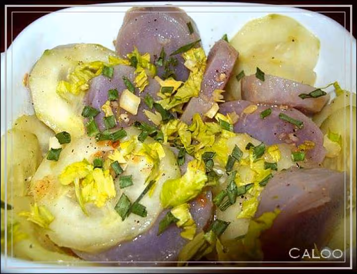 Salade de vitelottes