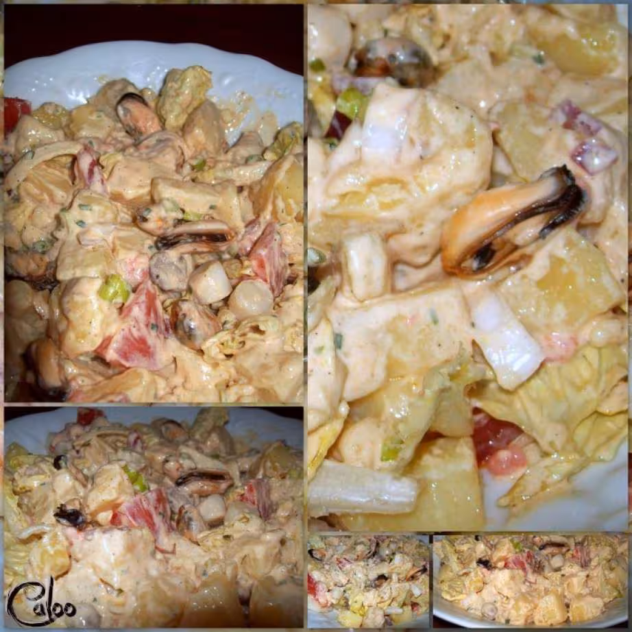Salade depommes de terre aux moules