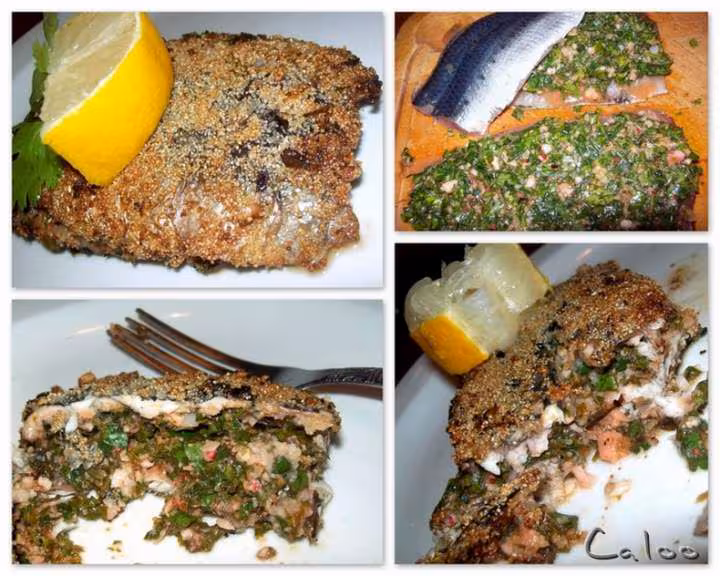 Sardines a la chermoula