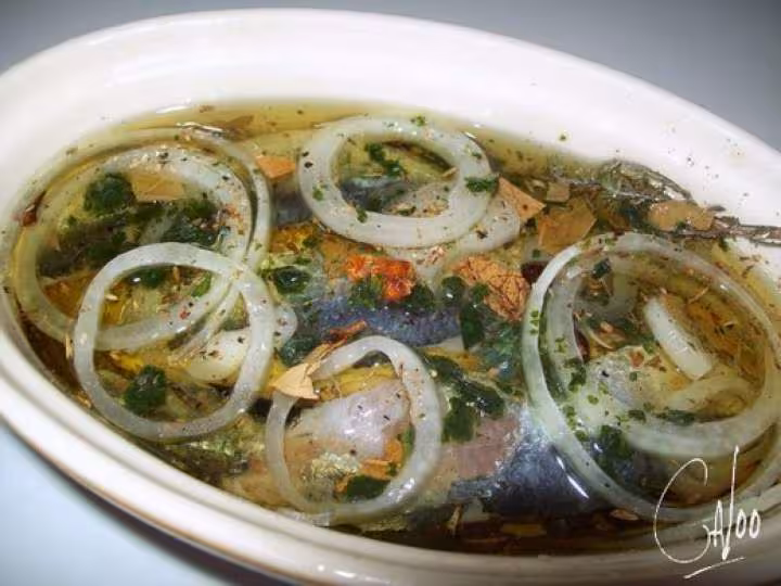 Sardines marinees