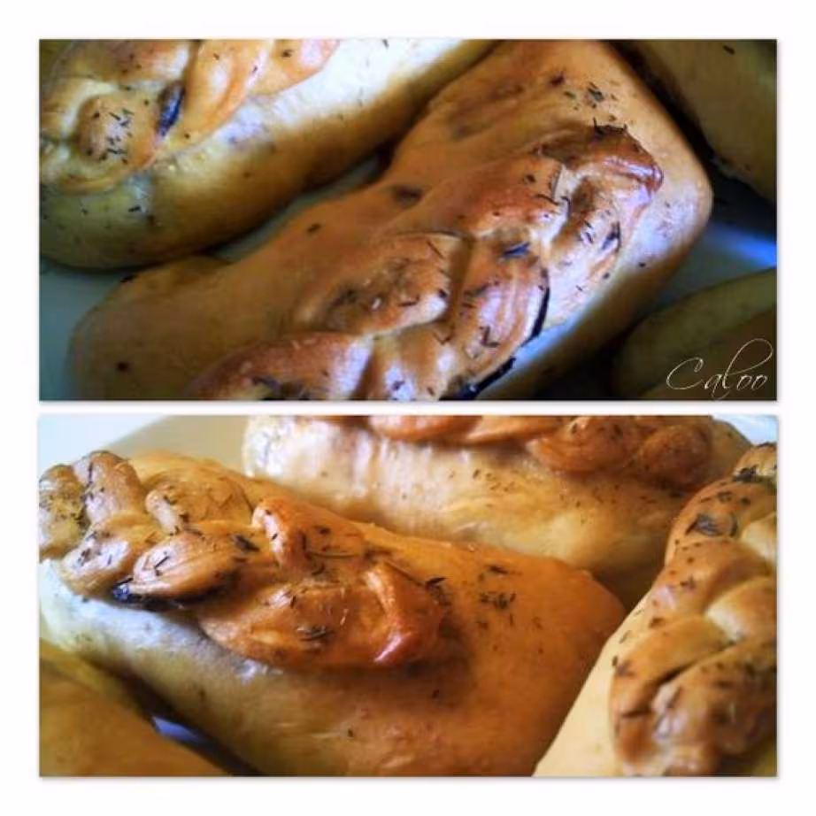 Saucisses en fougasse