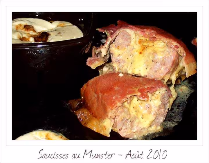 Soupe aux cotelettes lard fume et saucisson