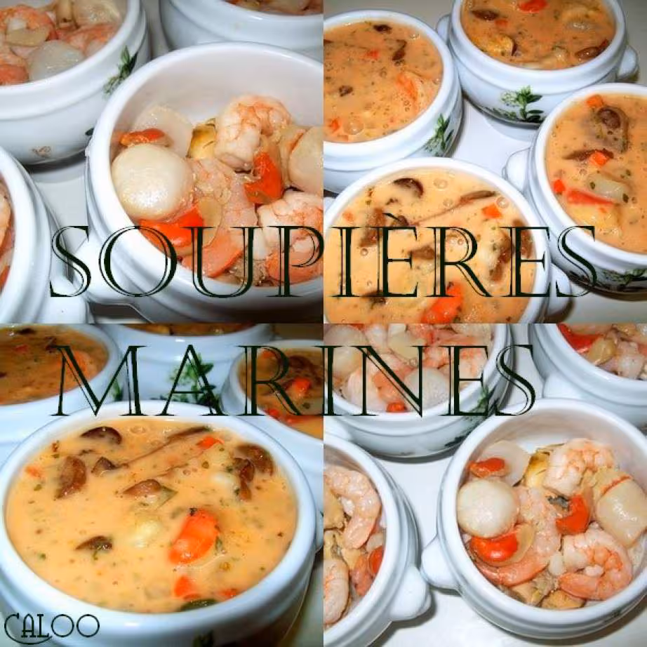 Soupieres marines