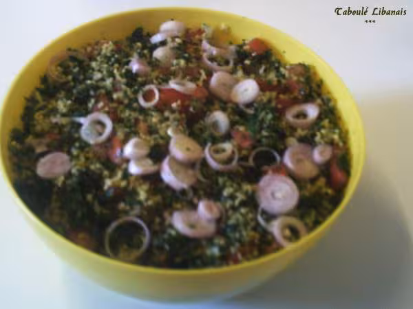Taboule au boulghur
