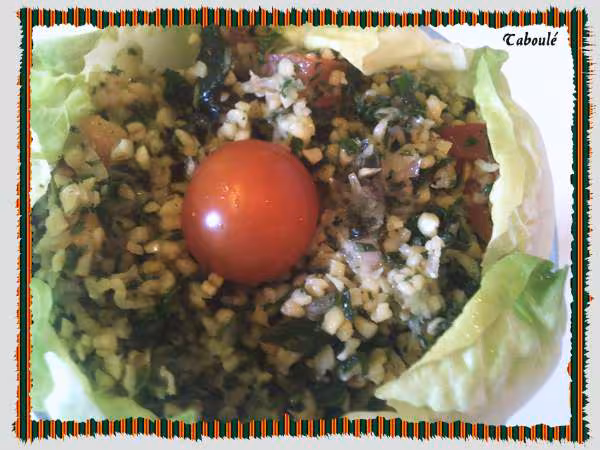 Taboule en individuel