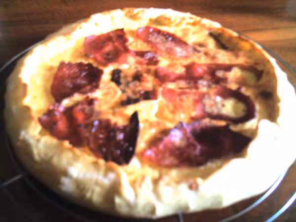 Tarte au jambon grille