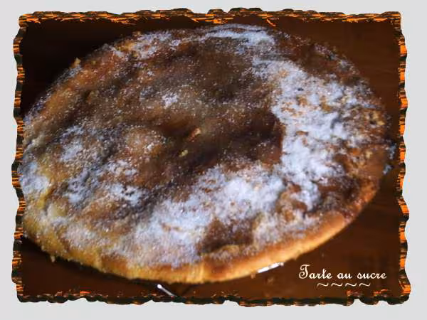 Tarte au sucre