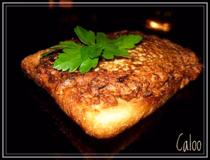 Toast aux rougets