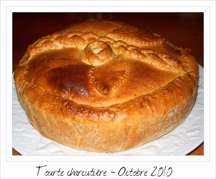 Tourte charcutiere au chou