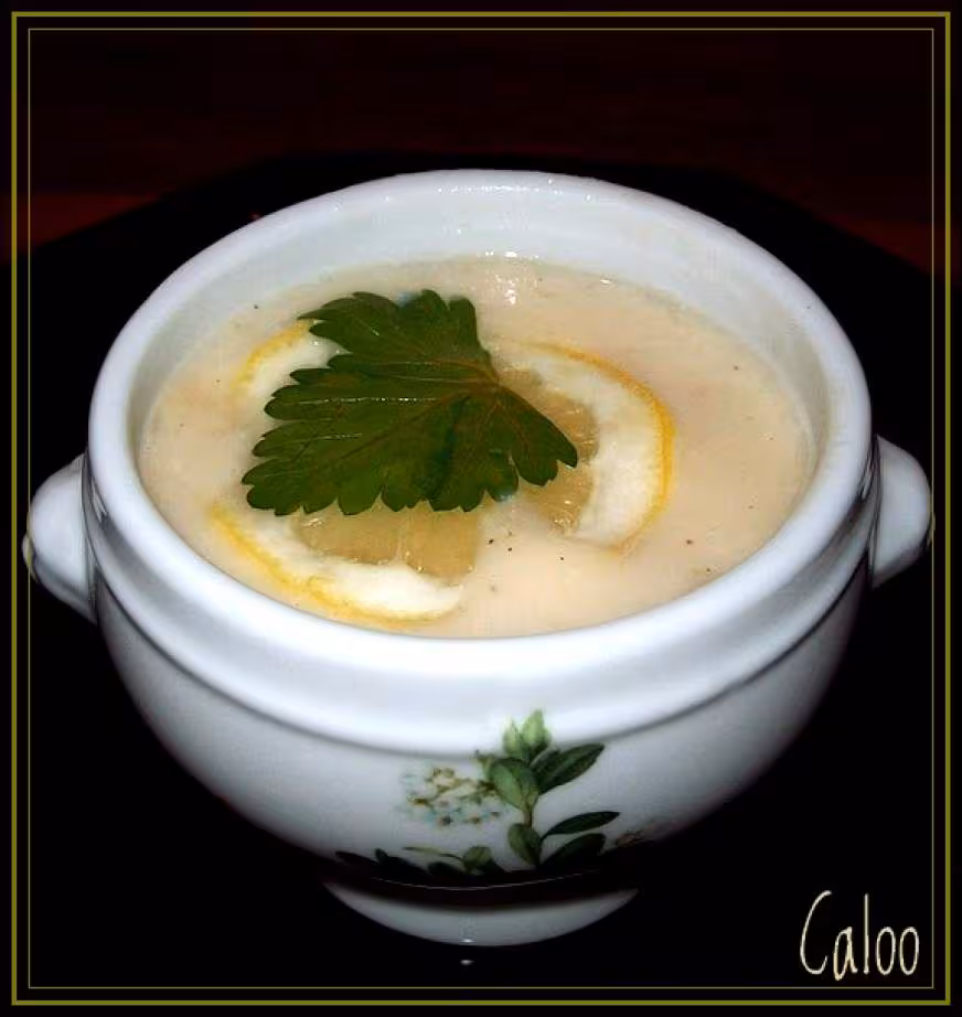 Veloute de chou fleur au citron