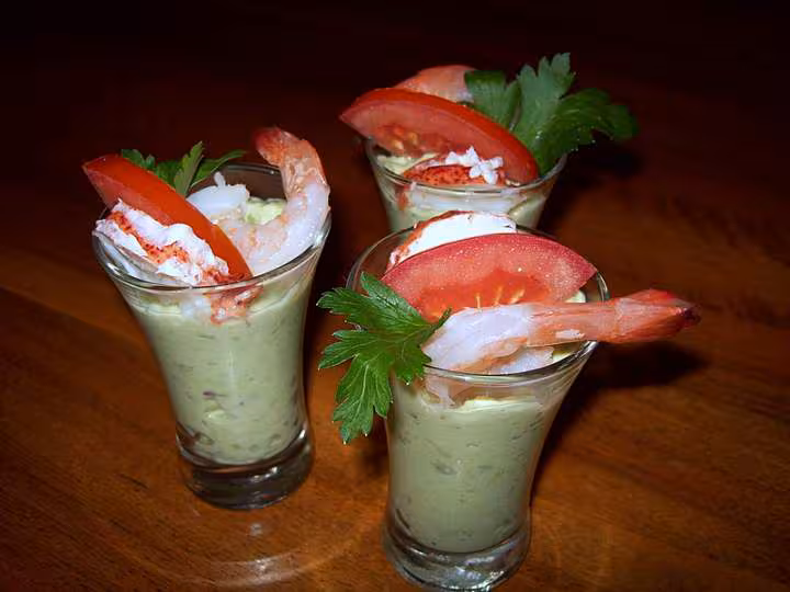 Verrines a l avocat