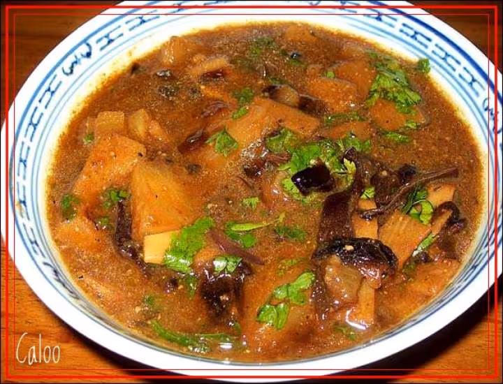 Viande aux pousses de bambou