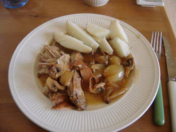 Faisan sauce madere