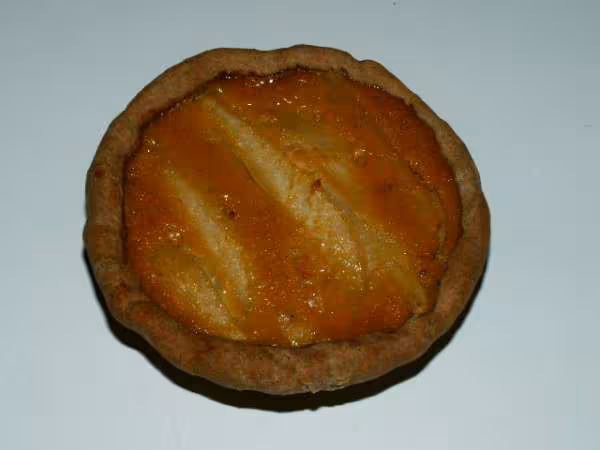 Tarte poire caramel