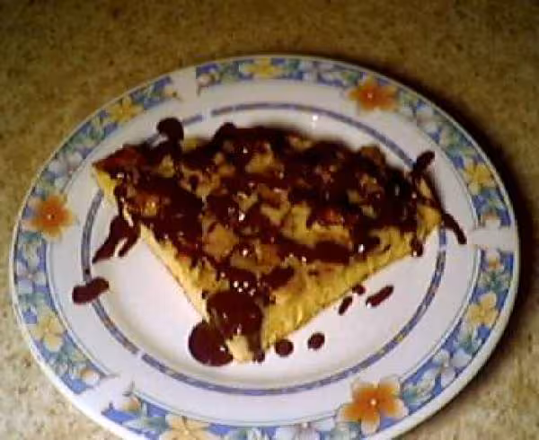 Croustillant banane part