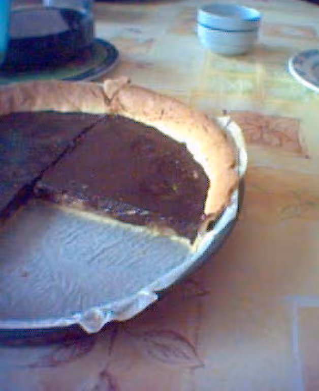 Tarte choco banane