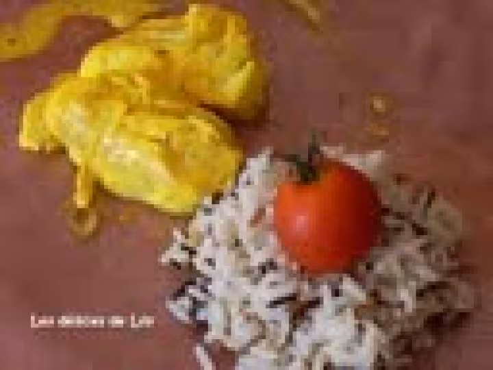 Dos de cabillaud sauce safran