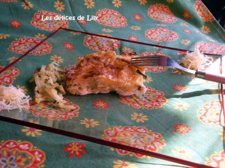 Gratin de courgettes au comte 2