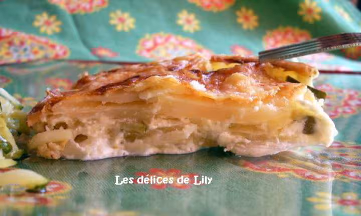 Gratin de courgettes au comte 3