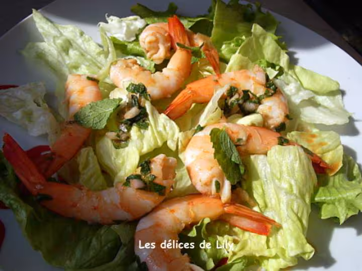 Salade de crevettes phla kung