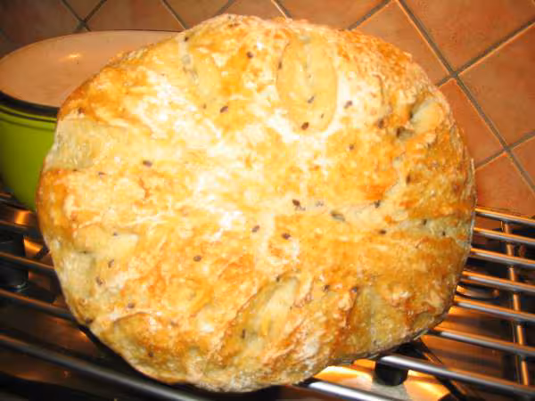 Ma 1ere miche de campagne en cocotte recette de animo