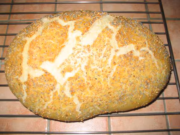Pain arabe au levain liquide