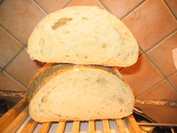 Pain arabe au levain liquide