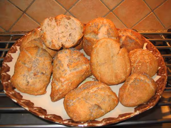 Petits pains aux noix noisettes