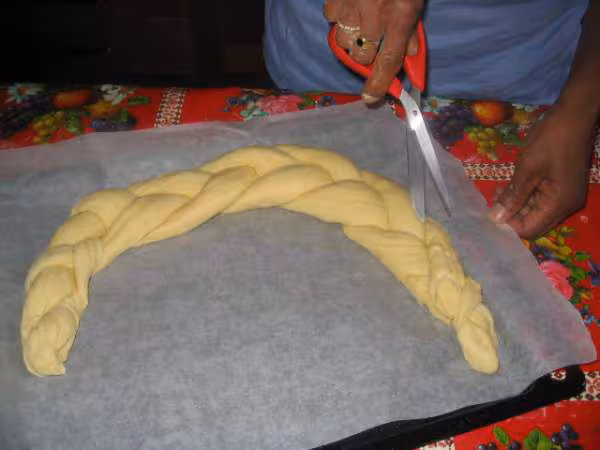 Tresser le pain au beurre