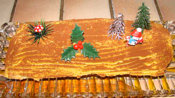 Buche creme au beurre