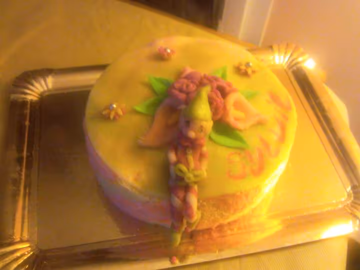 Bavarois peche chocolat blanc pour un anniversaire