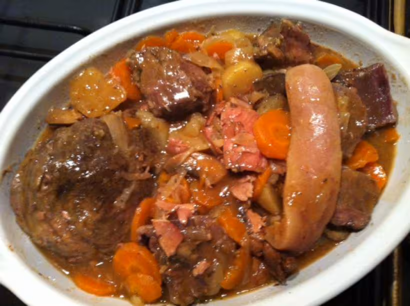 Jarret de boeuf braise