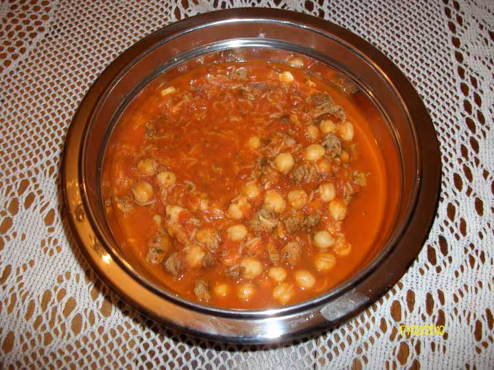 Chorba a l agneau