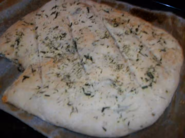 Foccacia au gongonzola