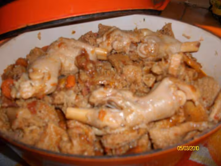 Plat de tripes