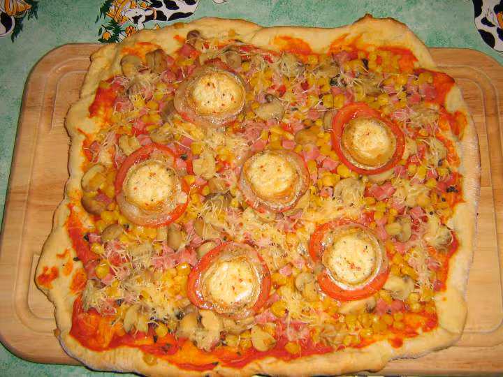 Pizza pate rapide