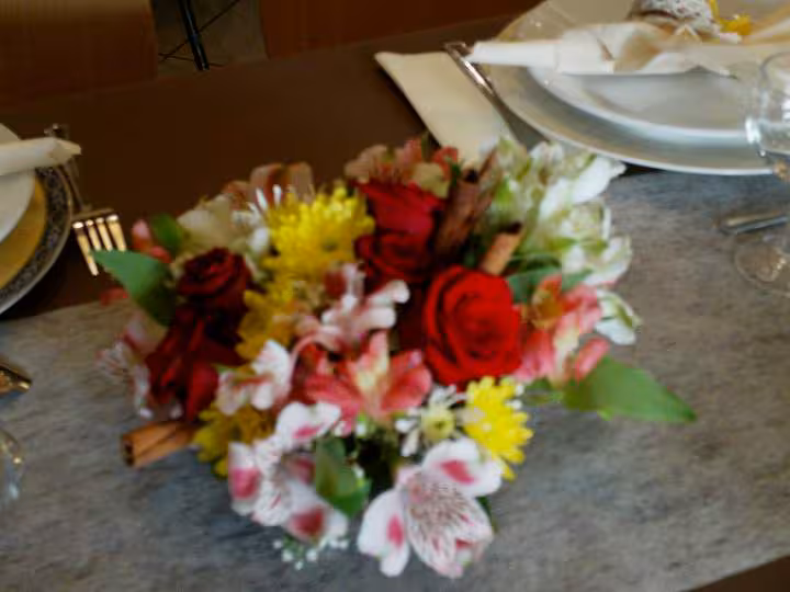 Composition de fleur