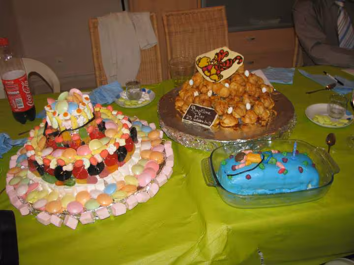 Desserts bapteme et anniv