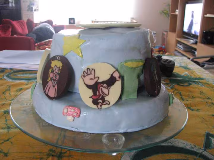 Gateau mario bros 6